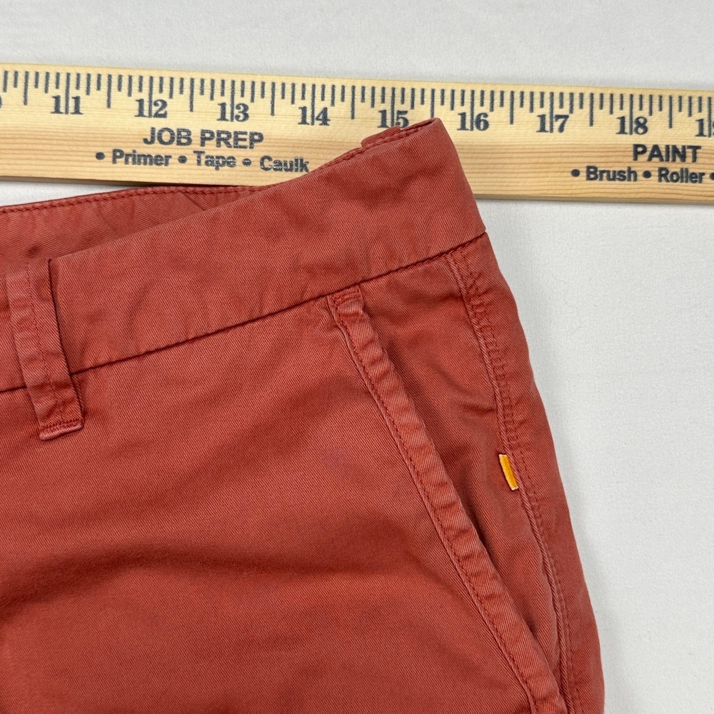 Quiksilver Waterman Down Under 4 Burnt Orange Chino Shorts Mens 31‎ EQMWS03014 - Picture 3 of 9